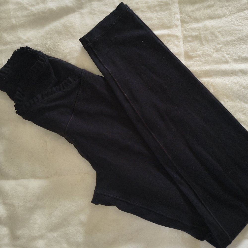 Aerie Real Me Ruffle Waist Crossover Leggings